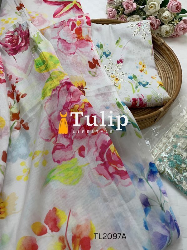 Embroidered Premium Lawn - TL2097A