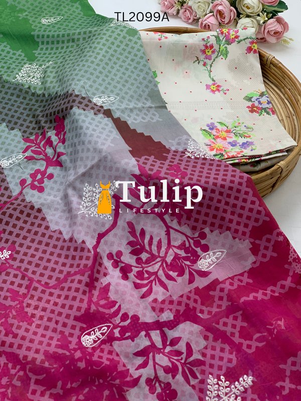 Embroidered Premium Lawn - TL2099A