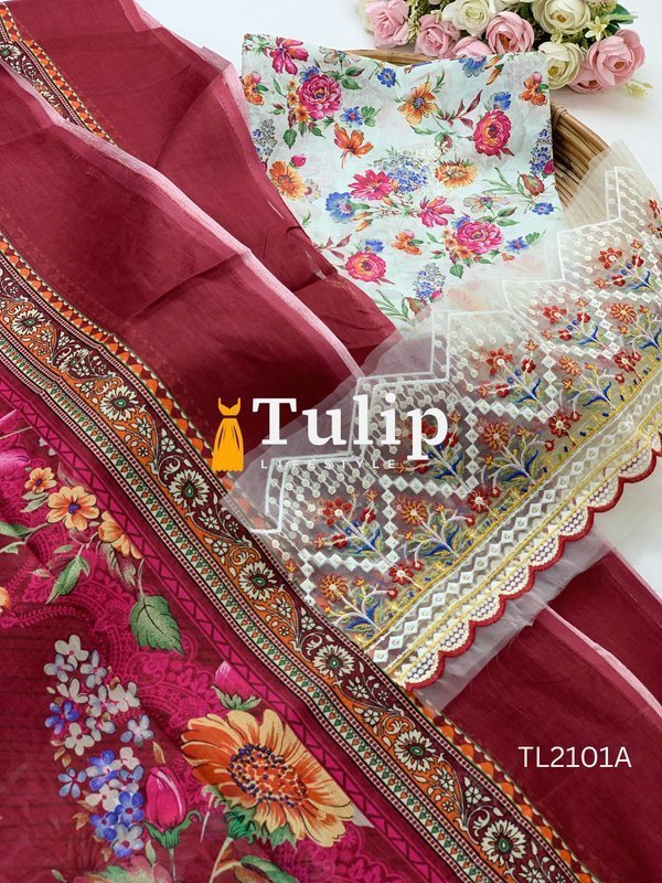 Embroidered Premium Cotton - TL2101A
