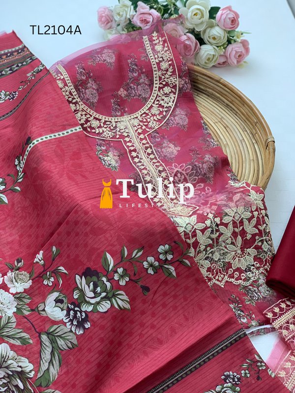 Embroidered Premium Cotton - TL2104A
