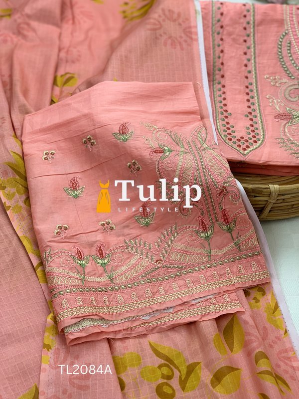 Luxury Cotton Dress - TL2084A