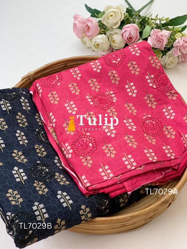 Digital Printed Premium  Lawn - TL7029