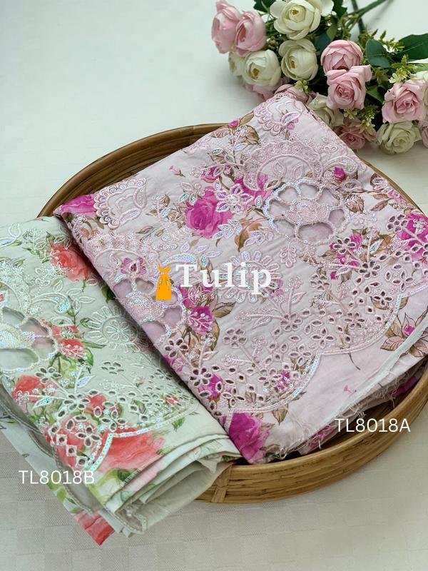 Premium Soft Lawn Three Pieces - TL8018