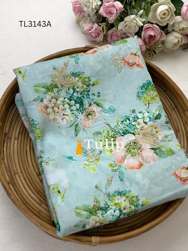 Exclusive Embroidered  Lawn - TL3143A