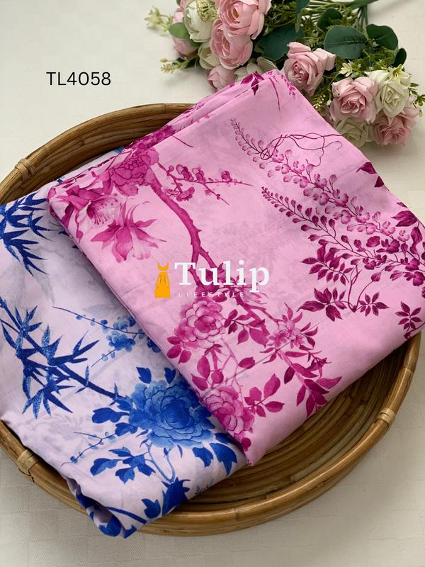 Soft Cotton Lawn Three Pieces - TL4058