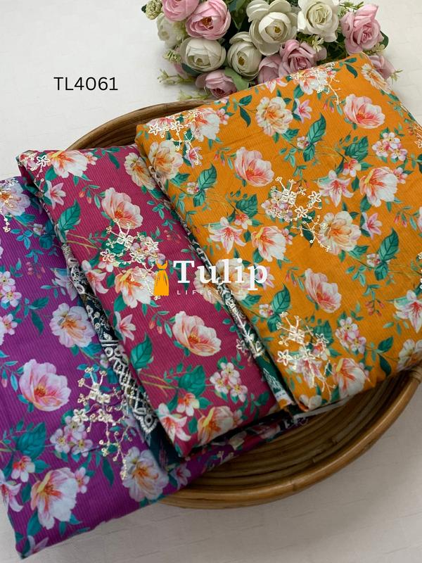 Premium Cotton Lawn Three pieces - TL4061