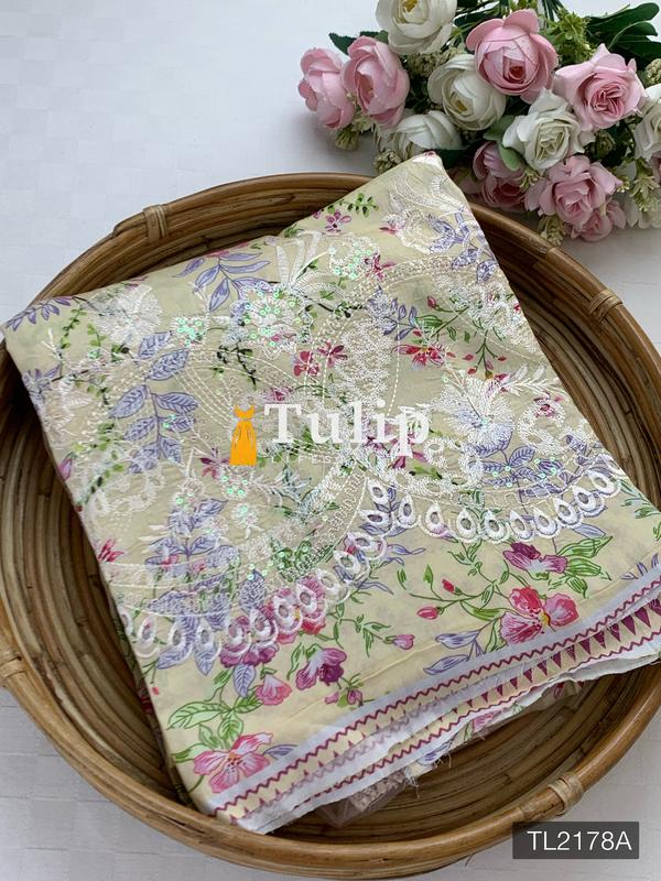 Luxury Lawn Three pieces - TL2178A