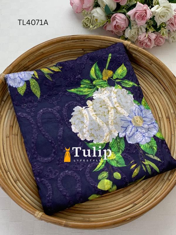Luxury Cotton Lawn Three pieces - TL4071A