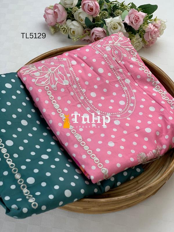 Soft Cotton Lawn Three Pieces - TL5129