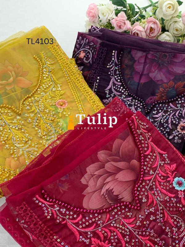 Gorgeous Organza Dresses - TL4103