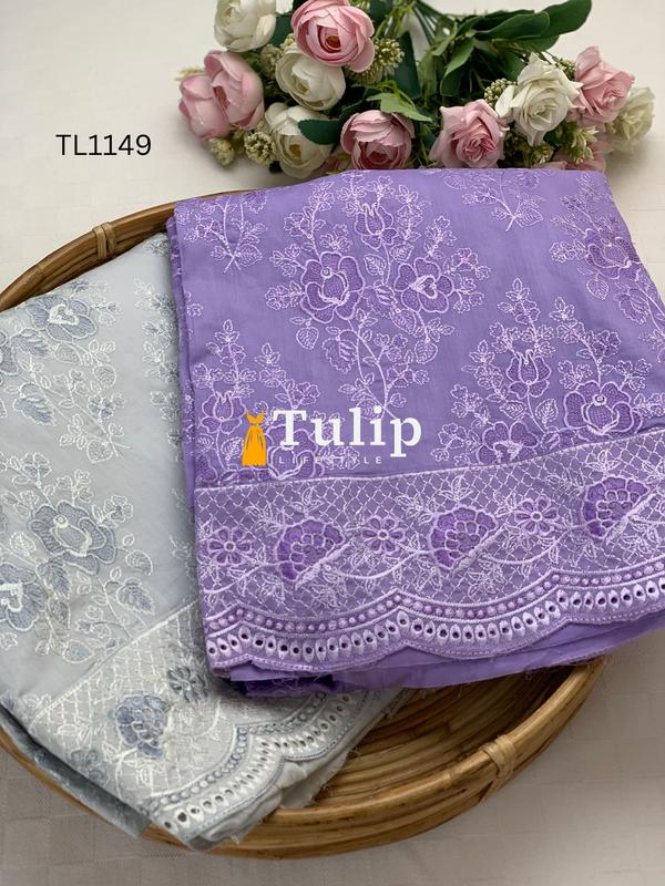 Premium Embroidered Soft Cotton - TL1149