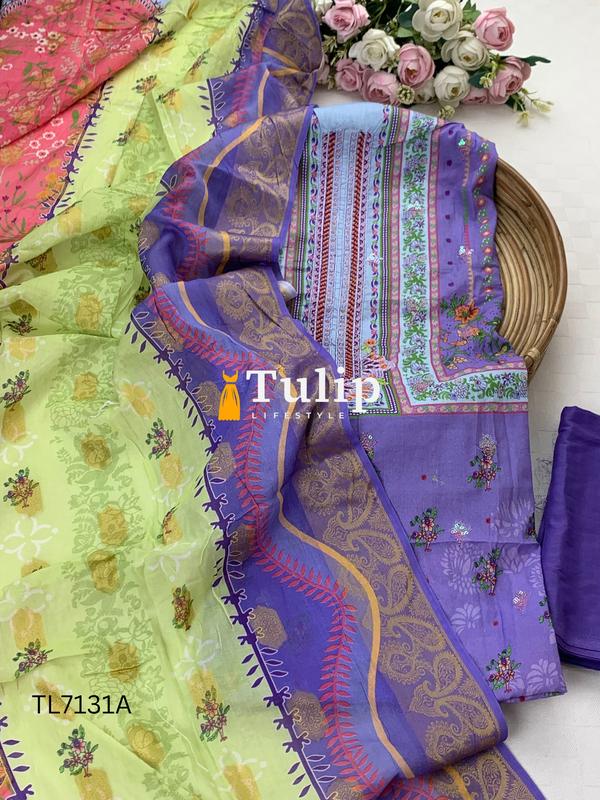 Soft Premium Lawn Dresses - TL7131A