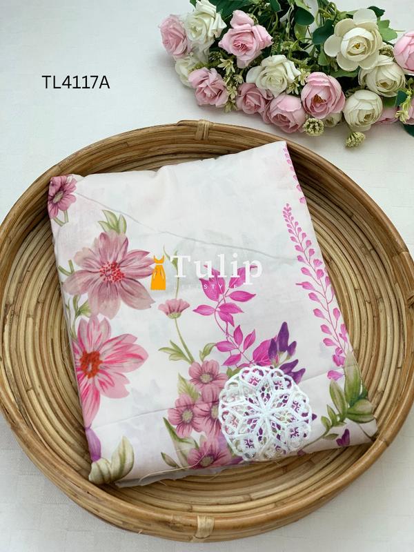 Luxury Cotton Lawn Three pieces - TL4117A