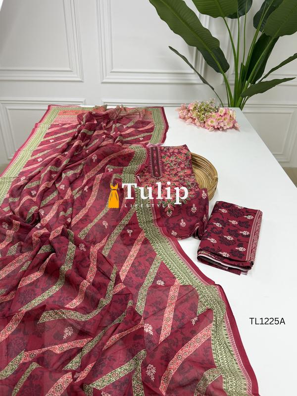 Premium Cotton Lawn Dresses - TL1225A