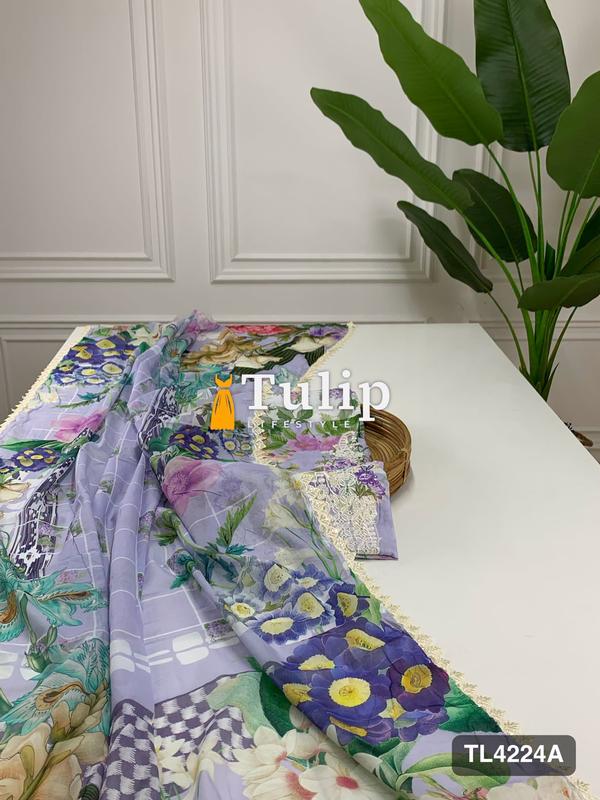 Luxury Cotton Lawn Dresses - TL4224