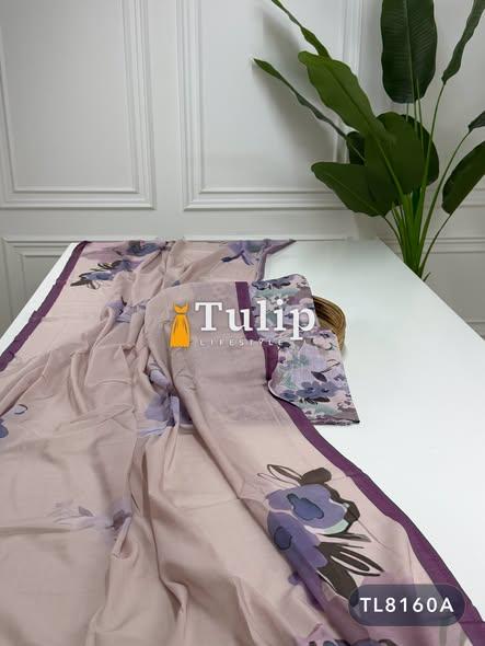 Premium Embroidered Soft Cotton Dresses - TL8160A