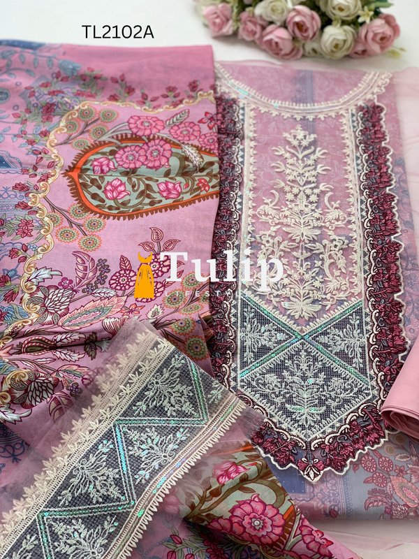 Embroidered Premium Cotton - TL2102A