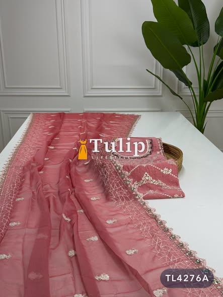 Gorgeous Embroidered Silk Dresses - TL4276