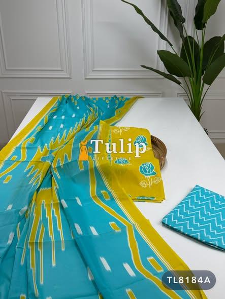 Jaipuri Cotton Three Pieces - TL8184