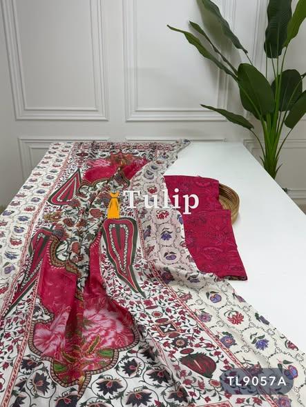 Soft Cotton Lawn Dresses - TL9057A