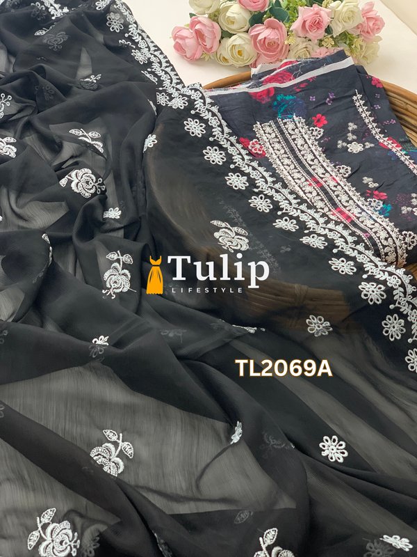 Gorgeous Embroidery Cotton Dress - TL2069A gallery image