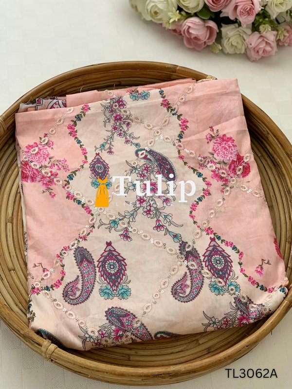 Premium Embroidered Lawn - TL3062A gallery image