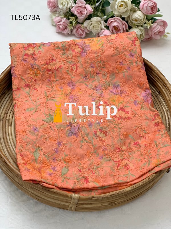 Soft Embroidered Lawn - TL5073A gallery image