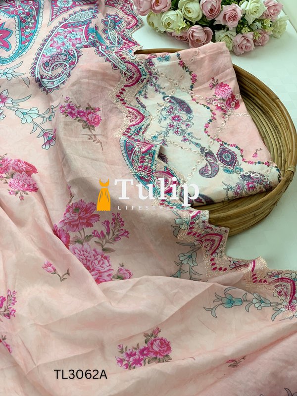 Premium Embroidered Lawn - TL3062A gallery image