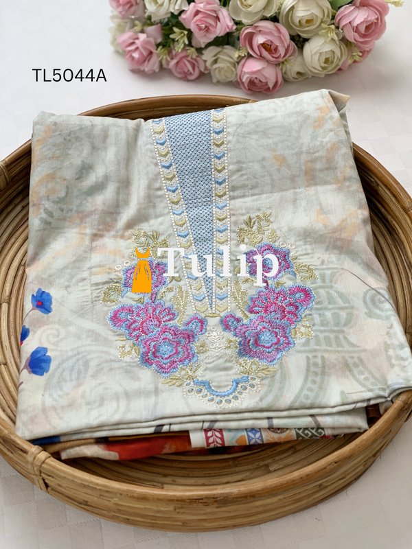 Soft Embroidered Lawn - TL5044A gallery image