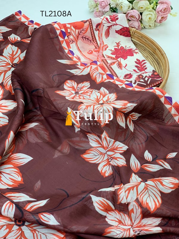 Embroidered Premium Cotton Dress - TL2108A gallery image
