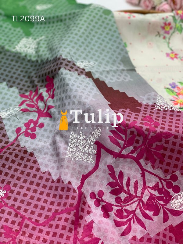 Embroidered Premium Lawn - TL2099A gallery image