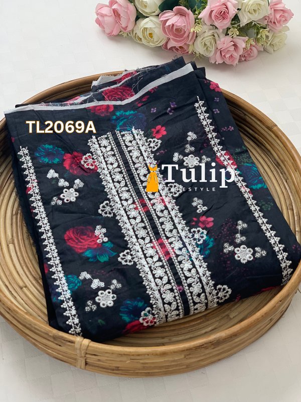 Gorgeous Embroidery Cotton Dress - TL2069A gallery image