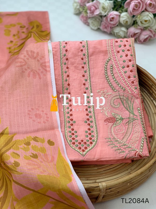Luxury Cotton Dress - TL2084A gallery image