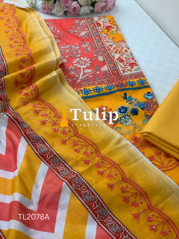 Soft Premium Cotton Lawn - TL2078A gallery image