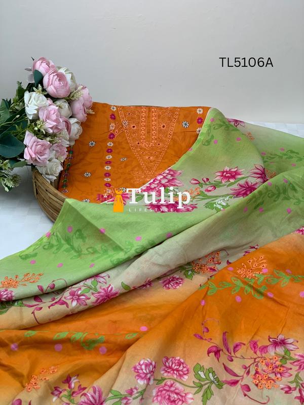 Soft  Lawn Three Pieces - TL5106A gallery image