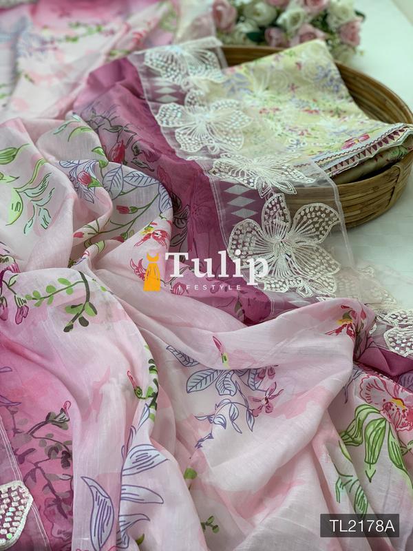 Luxury Lawn Three pieces - TL2178A gallery image
