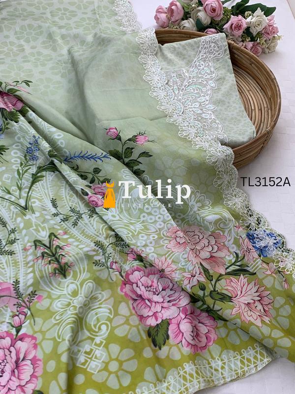 Digital Printed Soft Lawn - TL3152A gallery image
