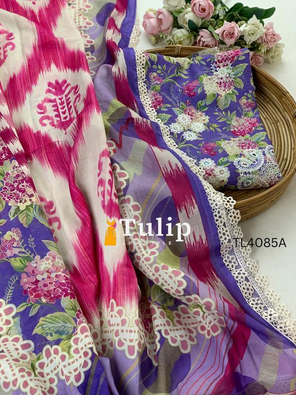 Luxury Premium Lawn Three pieces - TL4085A gallery image