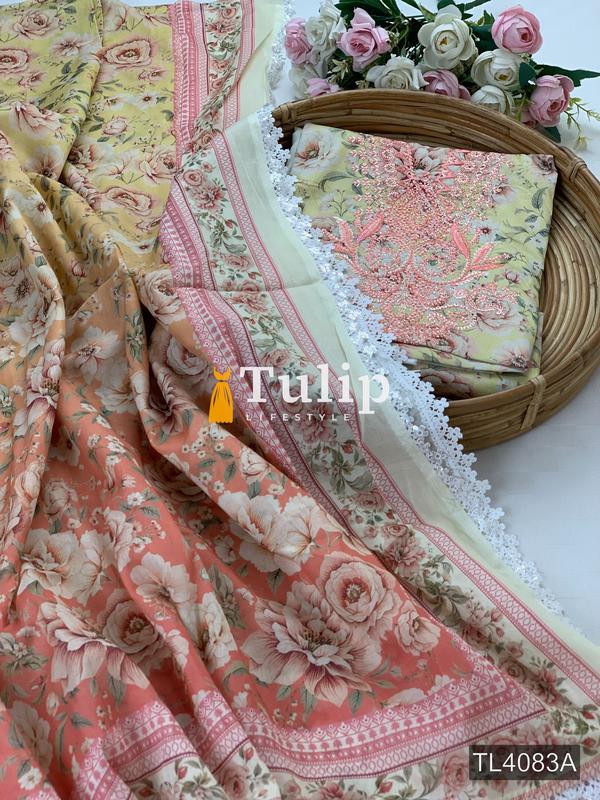 Luxury Lawn Three pieces - TL4083A gallery image