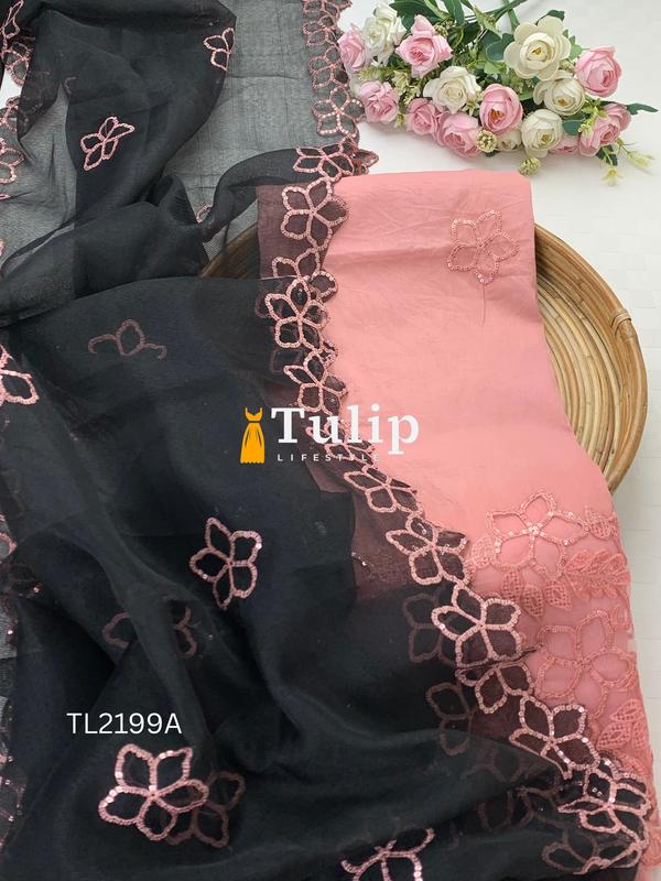 Premium Embroidered Soft Cotton Lawn - TL2199A gallery image