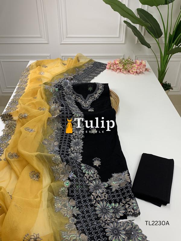 Gorgeous Embroidered Cotton Dress - TL2230A gallery image