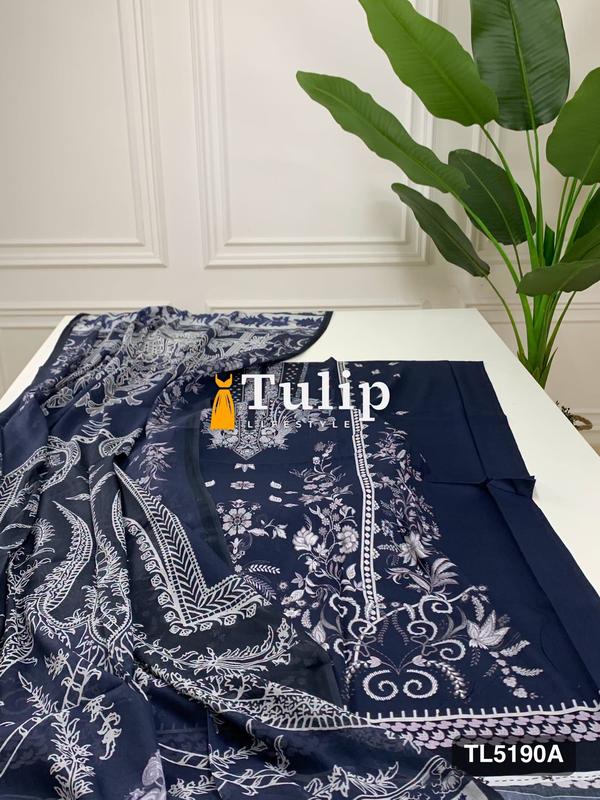 Soft Cotton Lawn Three Pieces - TL5190A gallery image