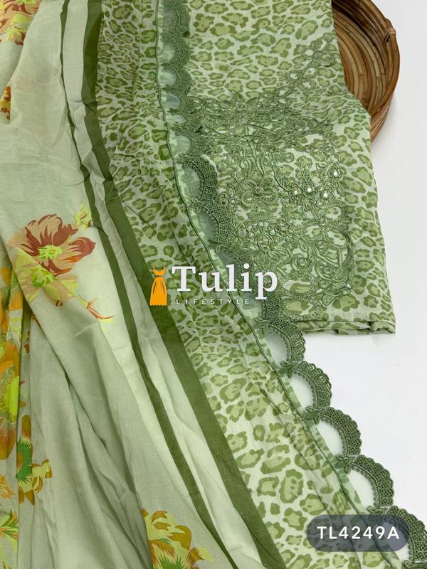 Embroidered Premium Cotton Lawn Dresses - TL4249A gallery image
