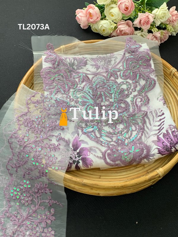Premium Embroidered Lawn - TL2073A gallery image