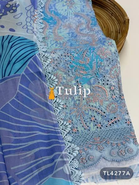 Soft Embroidered Luxury Lawn Dresses - TL4277A gallery image