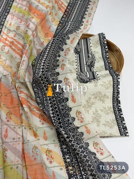 Digital Printed Cotton Lawn Dresses - TL5253A gallery image