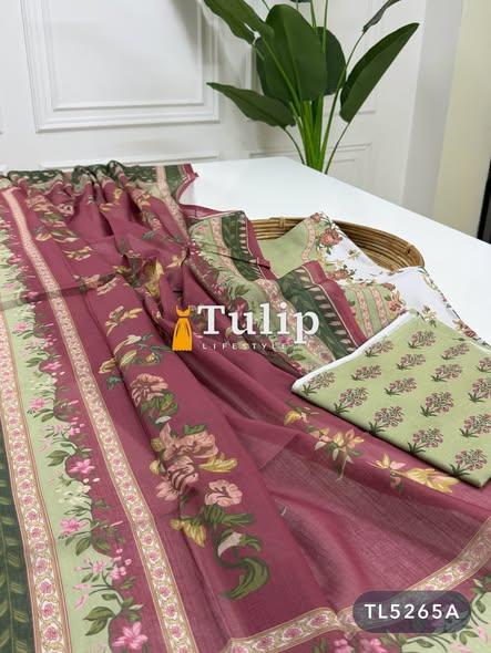 Digital Printed Cotton Lawn Dresses - TL5265A gallery image
