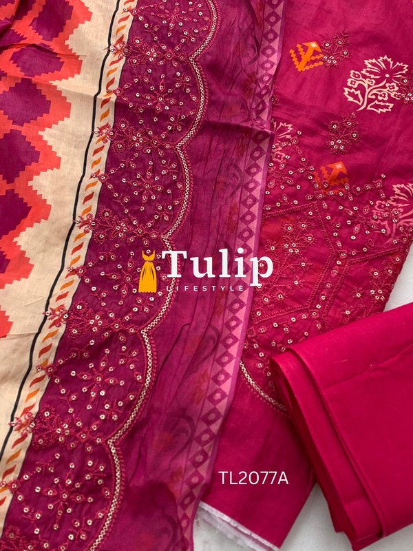 Soft Premium Cotton Lawn - TL2077A gallery image