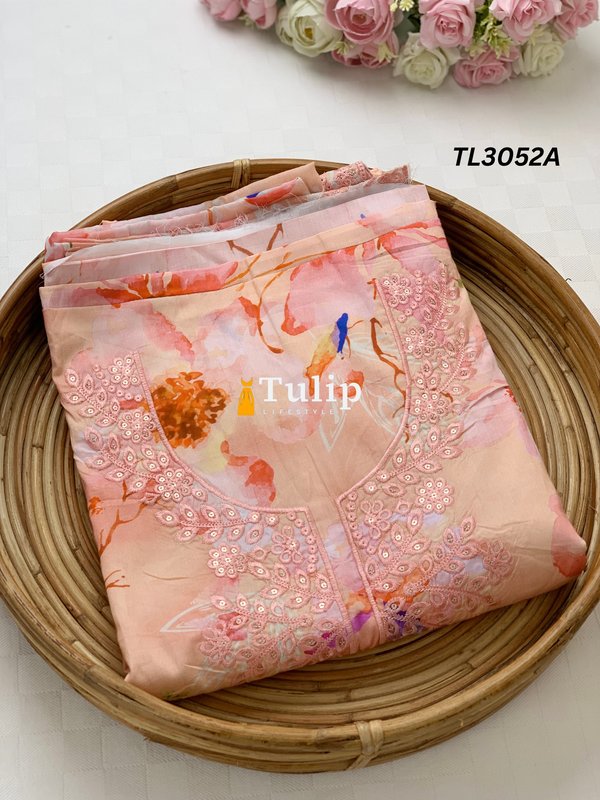 Premium Embroidered Lawn - TL3052A gallery image