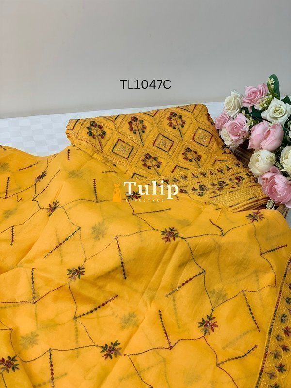 Embroidered Cotton Collection - TL1047 Color image